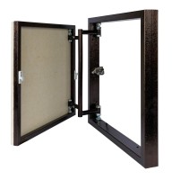 400*400 Люк невидимка под плитку "Техно-3D"